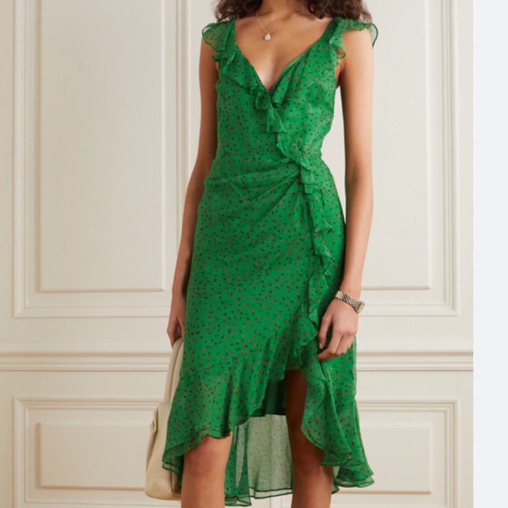 Veronica Beard Amal Floral Dress